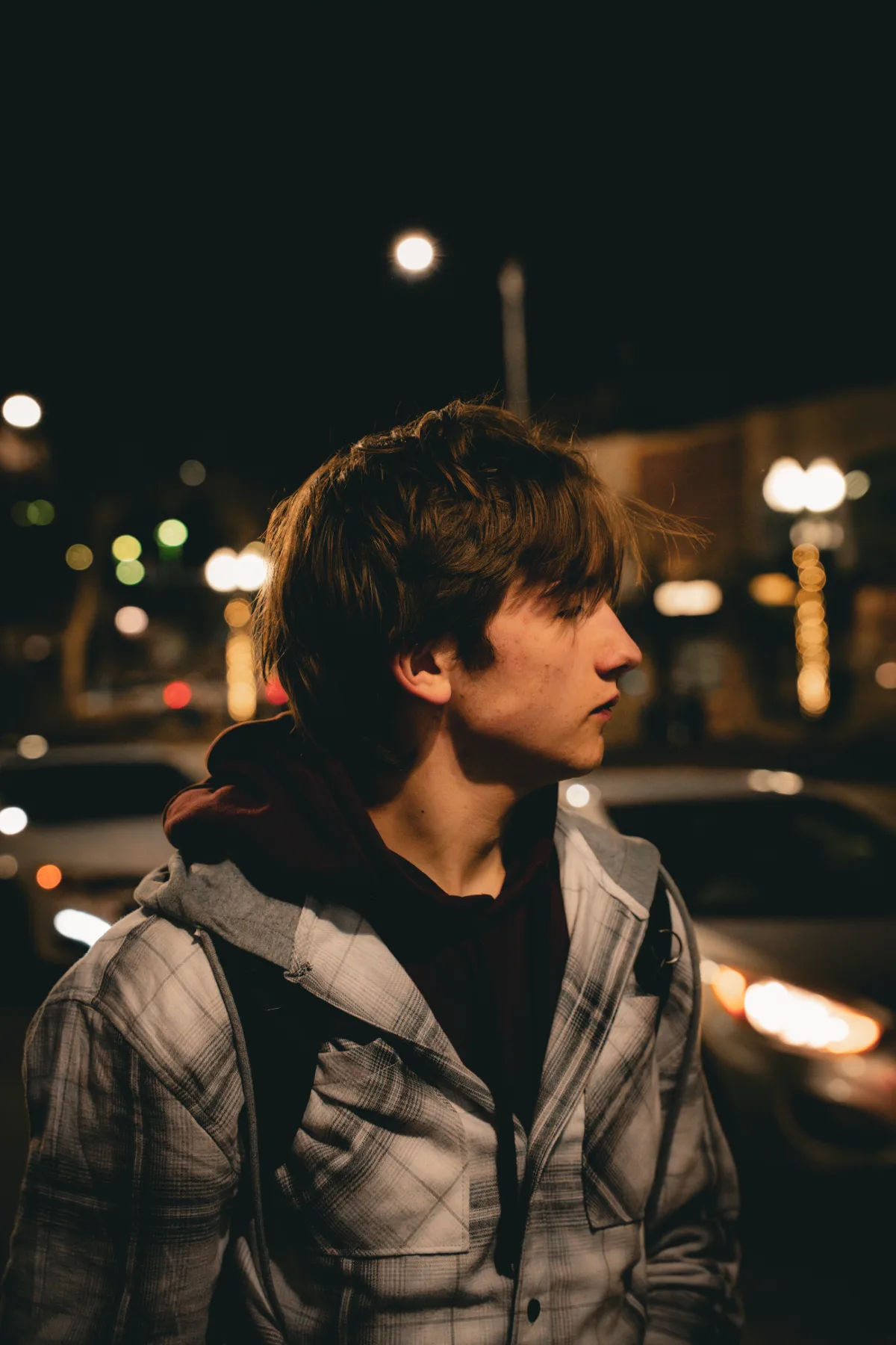Creative concept portrait in Lincoln, Nebraska